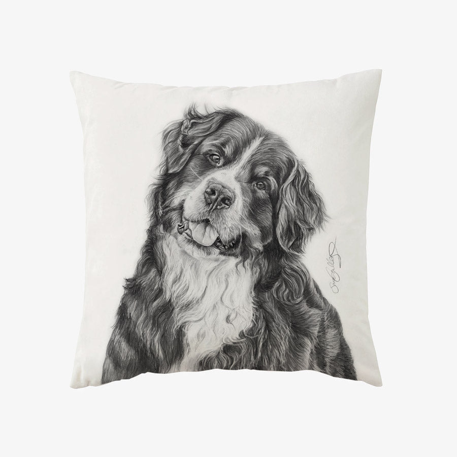 Kuddfodral 100% lin - Berner Sennen