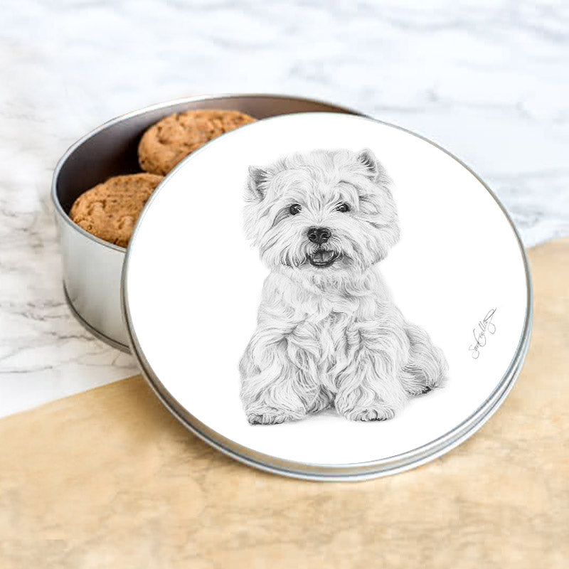 Metallburk - West Highland White Terrier