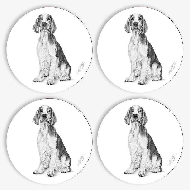 Glasunderlägg - Welsh Springer Spaniel