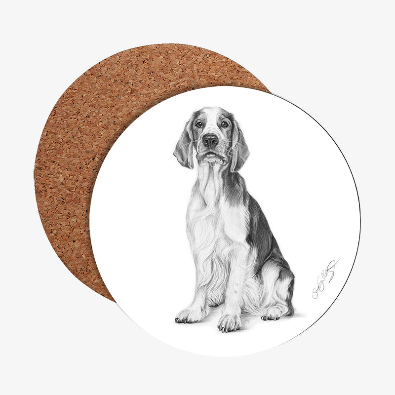 Glasunderlägg - Welsh Springer Spaniel