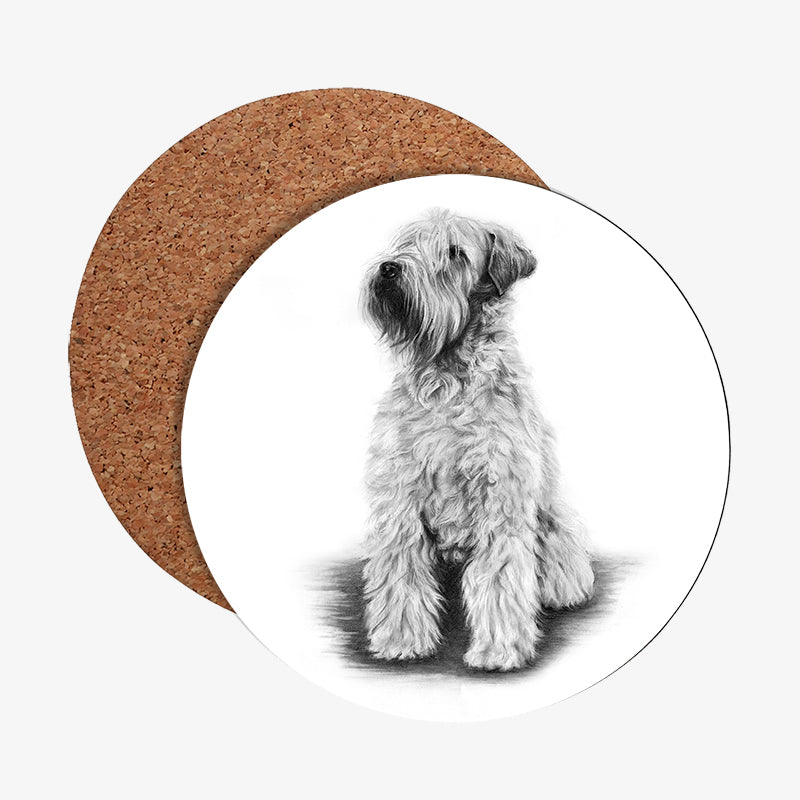 Glasunderlägg - Irish Soft Coated Wheaten Terrier