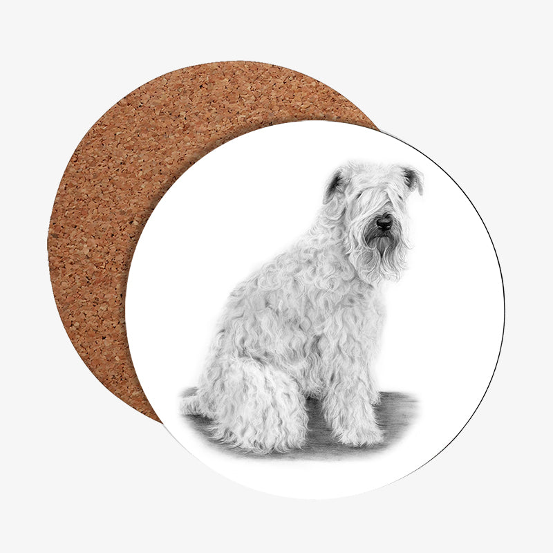 Glasunderlägg - Irish Soft Coated Wheaten Terrier