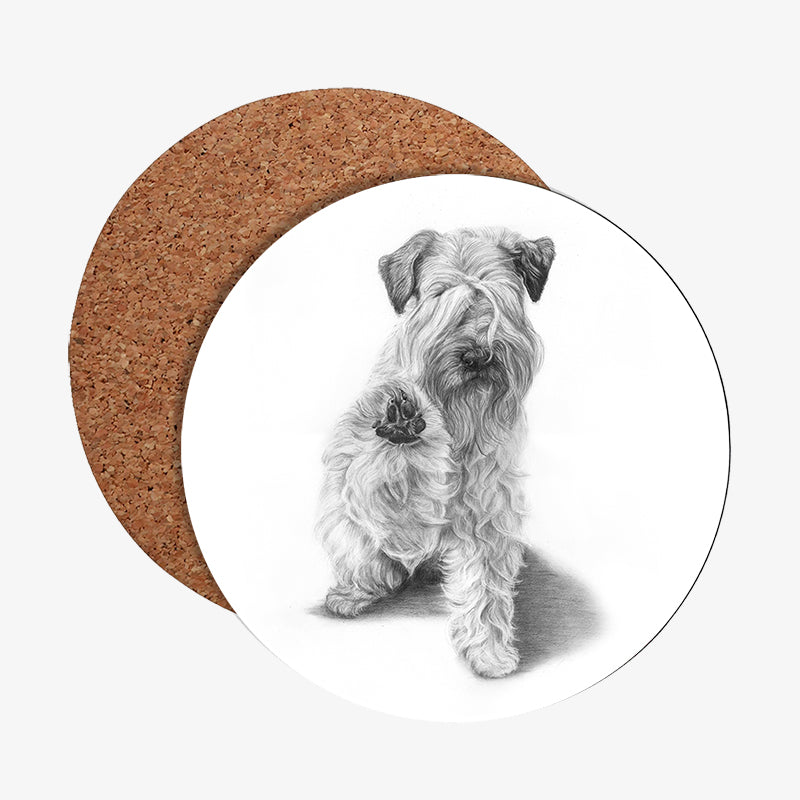 Glasunderlägg - Irish Soft Coated Wheaten Terrier