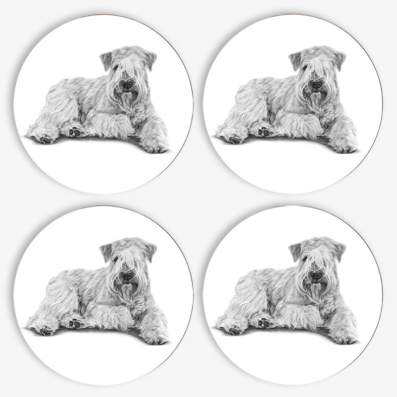 Glasunderlägg - Irish Soft Coated Wheaten Terrier