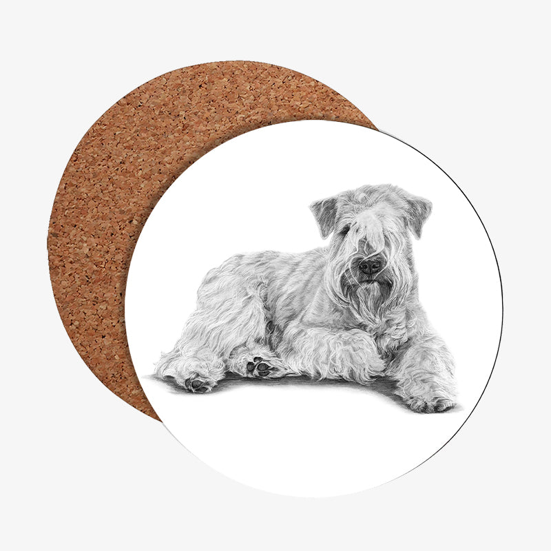 Glasunderlägg - Irish Soft Coated Wheaten Terrier