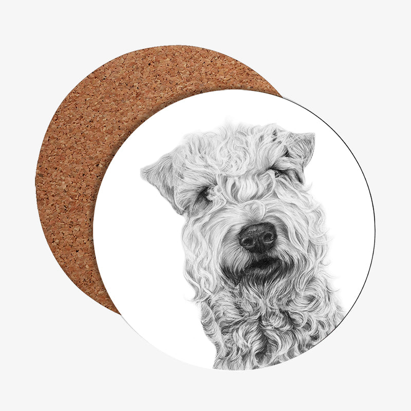 Glasunderlägg - Irish Soft Coated Wheaten Terrier