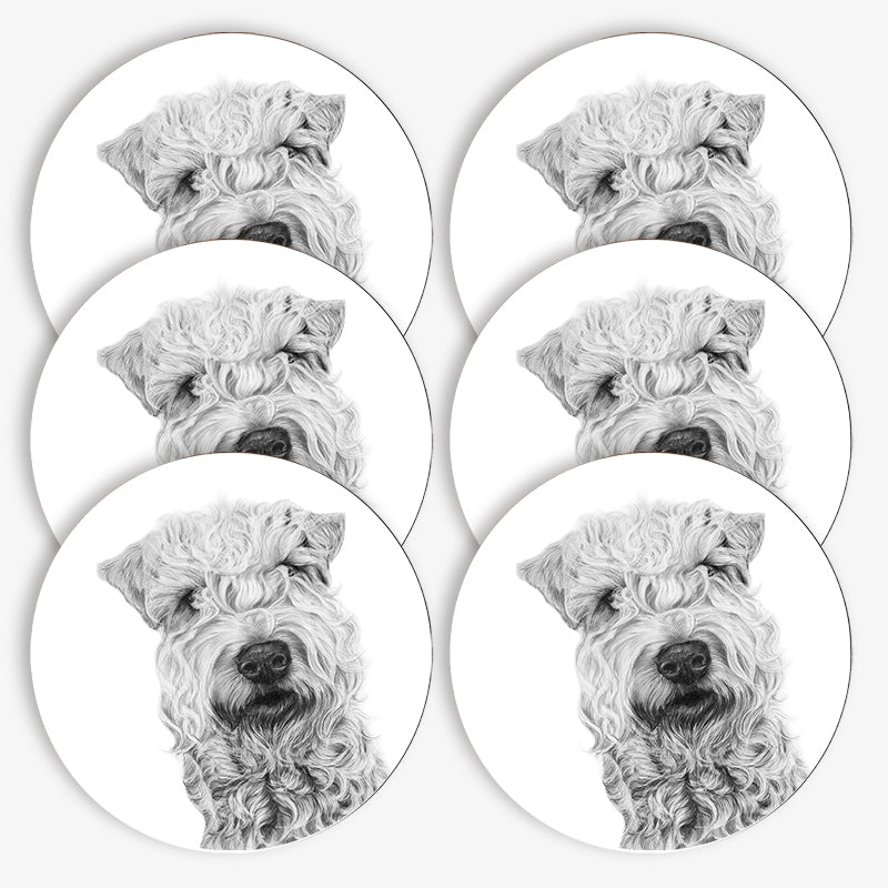 Glasunderlägg - Irish Soft Coated Wheaten Terrier