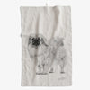 Linnehandduk - Tibetansk Spaniel