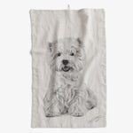 Linnehandduk - West Highland White Terrier