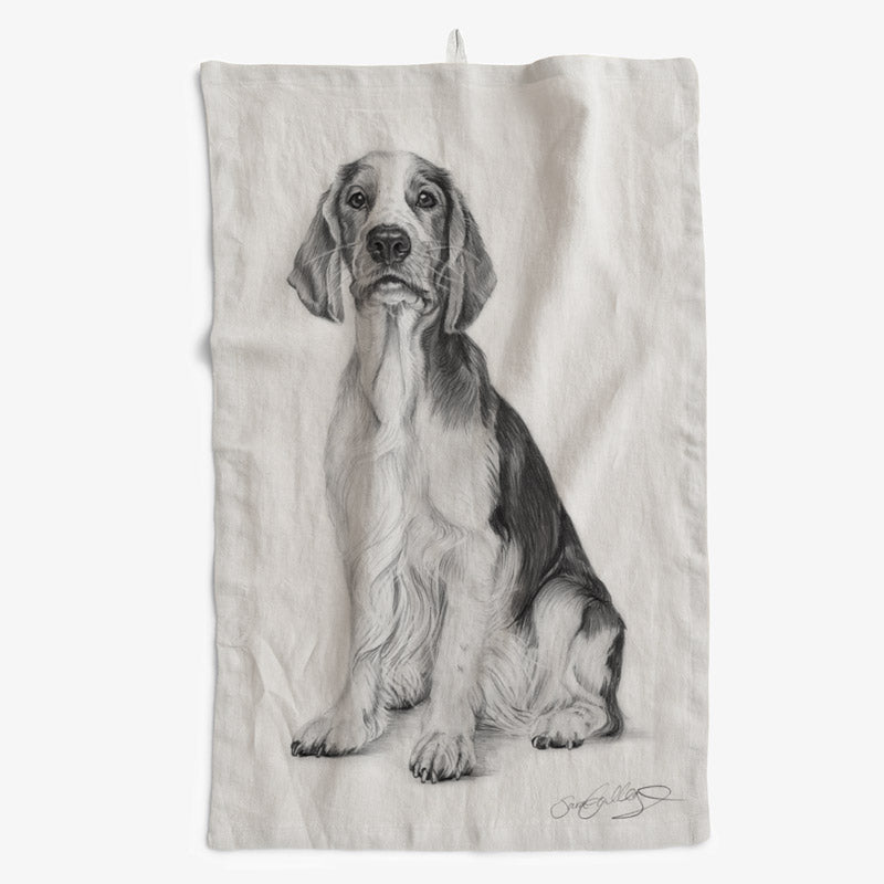 Linnehandduk - Welsh Springer Spaniel