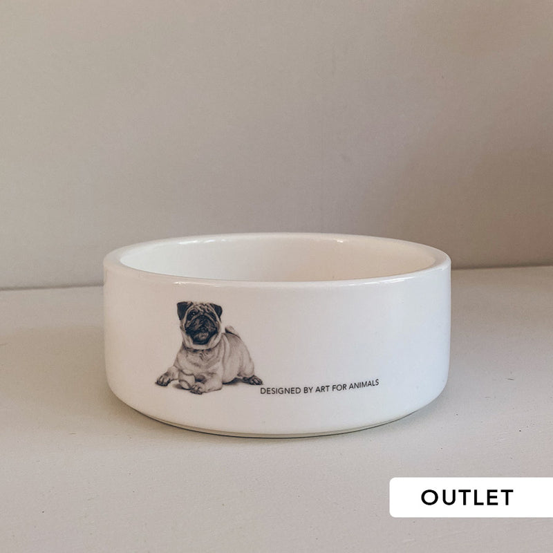 OUTLET - Keramikskål - Mops