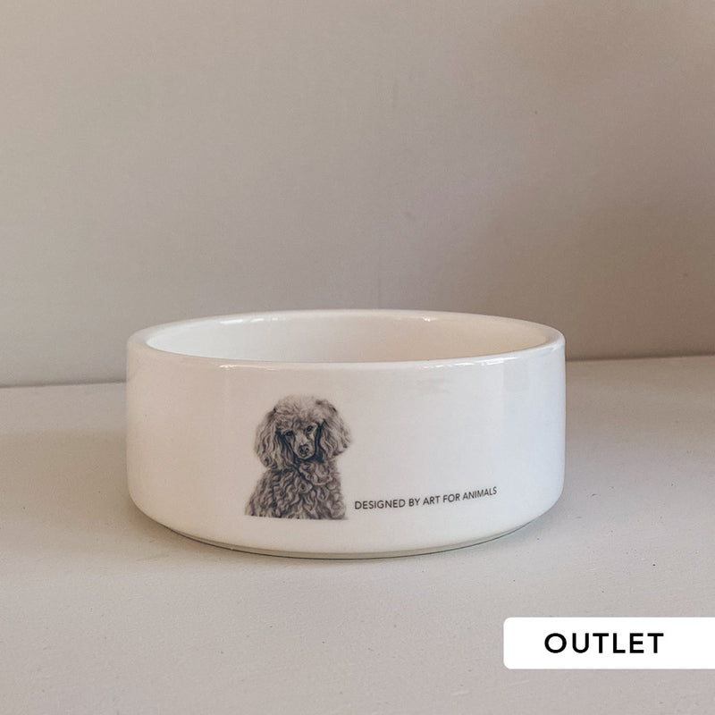 OUTLET - Keramikskål - Pudel