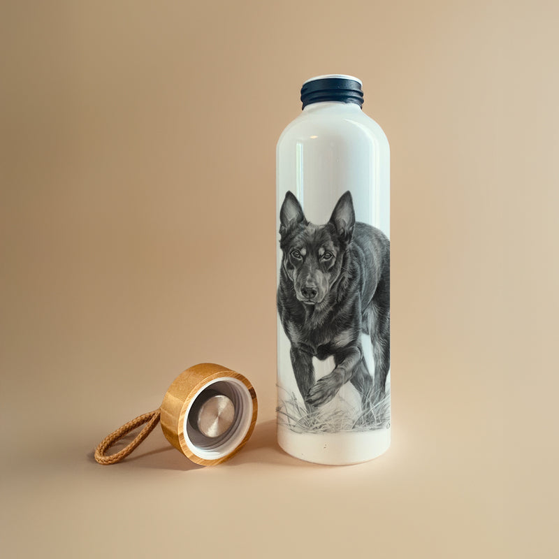 Vattenflaska - Australian Kelpie