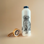Vattenflaska - Golden Retriever