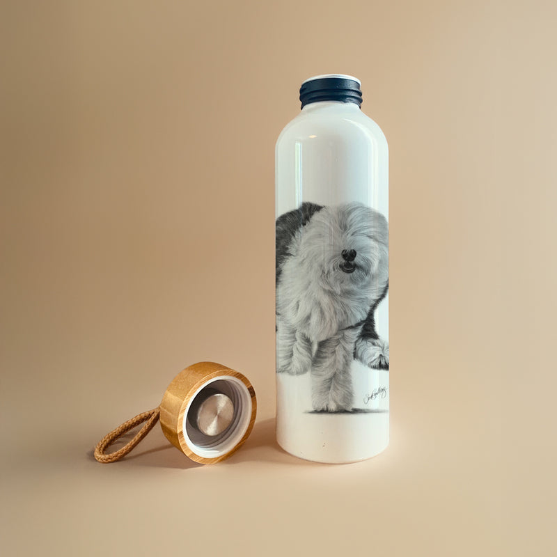 Vattenflaska - Old English Sheepdog