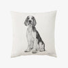 Kuddfodral 100% lin - Welsh Springer Spaniel