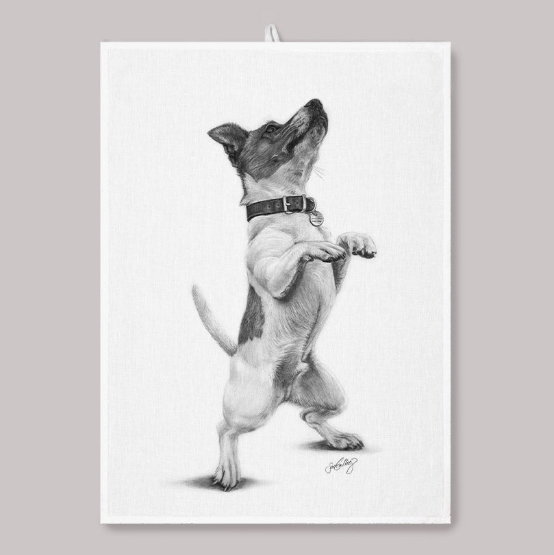 Linnehandduk - Jack Russell Terrier
